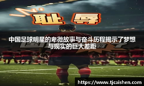 中国足球明星的卑微故事与奋斗历程揭示了梦想与现实的巨大差距